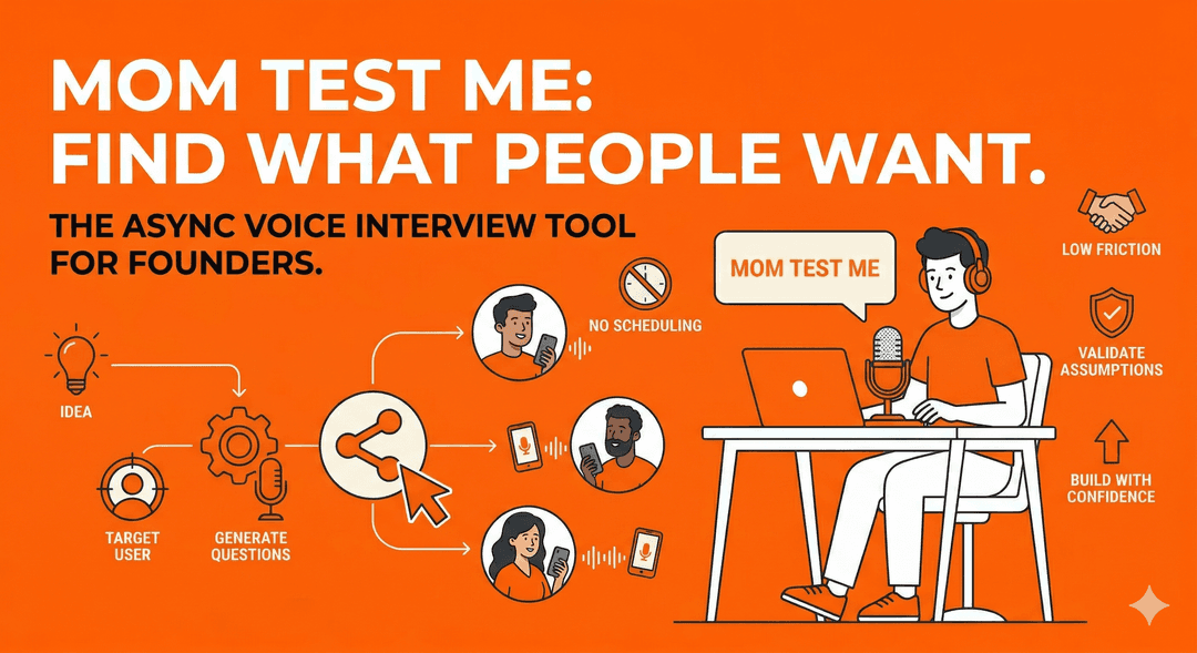 MomTestMe — Find what people want